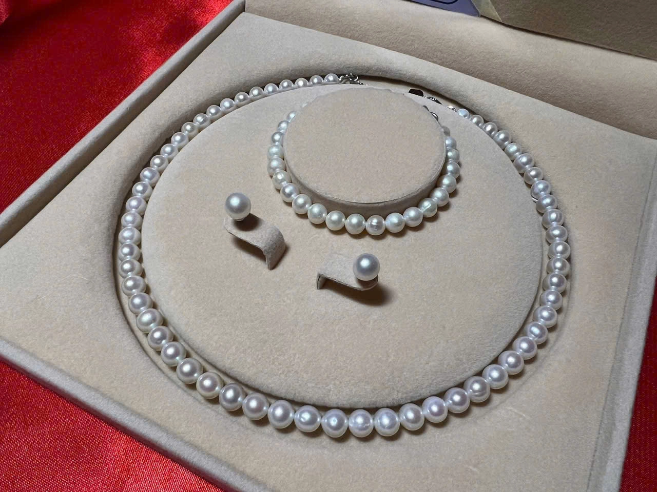 Bộ ngọc trai 3 món 1