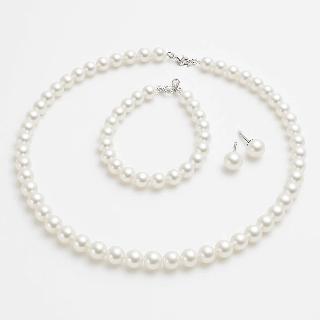 Bộ ngọc trai 3 món 0